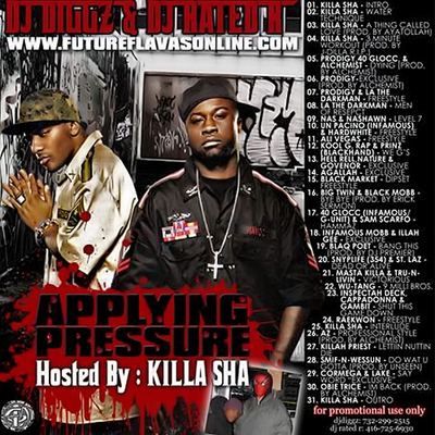 #ad #ad DJ DIGGZ amp; RATED R APPLYING PRESSURE HOSTED BY KILLA SHA MIXTAPE CD MOBB DEEP $12.99