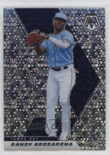 2021 Panini Mosaic Quick Pitch Silver Mosaic Prizm Randy Arozarena #25 2t9