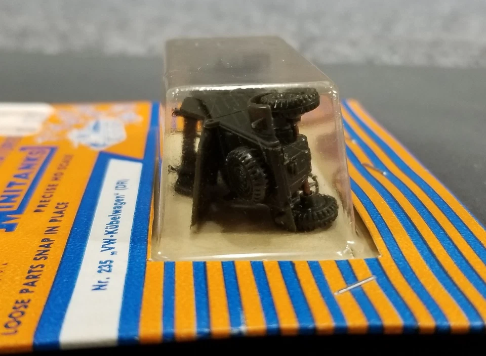 Roco Minitanks 1/87 HO Z-235 VW KUBELWAGEN UTILITARIO IOP HECHO EN AUSTRIA Foto 4 de 4