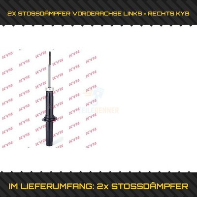 2X KYB STOSSDÄMPFER VORDERACHSE LINKS + RECHTS FÜR
