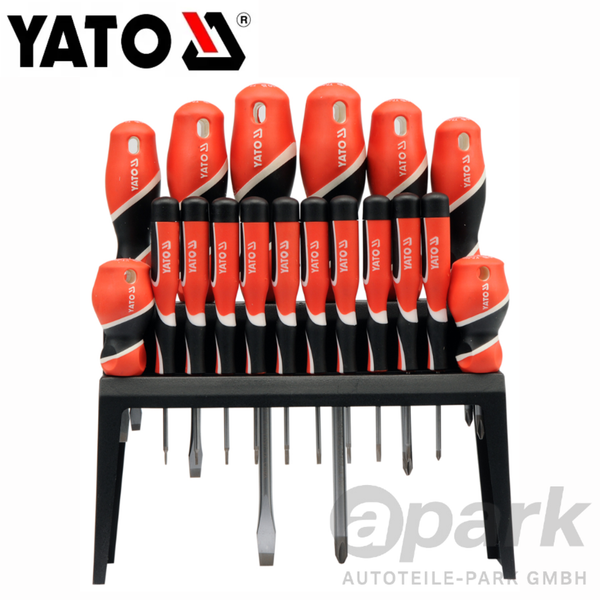 Schraubendrehersatz 18-Tlg. Schraubenzieher Set Kreuz Schlitz Torx Magnetisch-image
