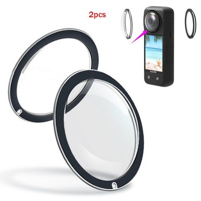 Für Insta360 ONE X3 Sportkamera Sticky Lens Guards Schutzabdeckung Objektivkappe