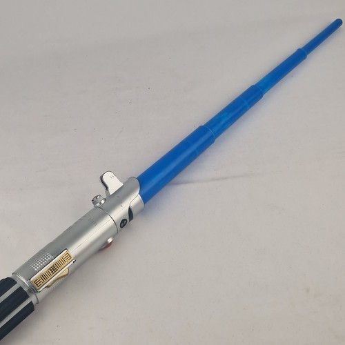Sabre laser Star Wars bleu télescopique rabattable 2015 Hasbro - Photo 10/10