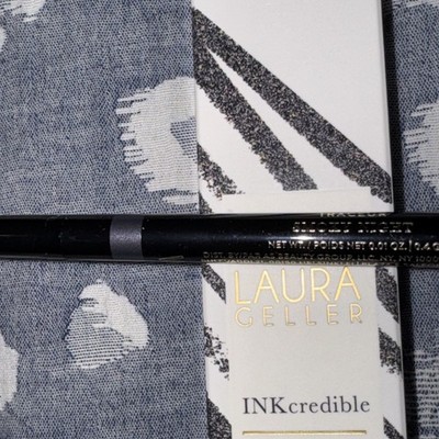 Laura Geller INKcredible Waterproof Gel Eyeliner Pencil Smoky Night 0.01 oz New