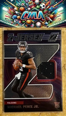 2024 Panini Zenith #ZJ10 Michael Penix Jr. Z Jersey