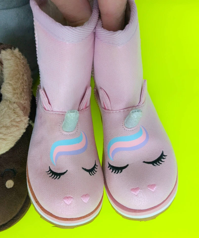 First Steps, H&M Invierno Niño Botas Zapatos Talla 9 - Lote de 3 Foto 3 de 4