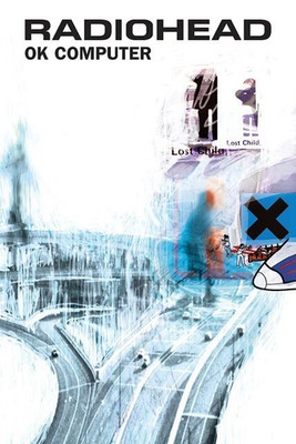 Radiohead OK Computer Abstract Album Art Poster