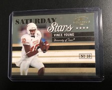 Vince Young 2007 Donruss Classic Saturday Stars Gold SSP /100 #SS-14