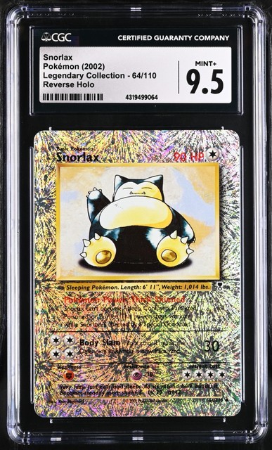 Snorlax [Reverse Holo] #64 (Legendary Collection (2002))