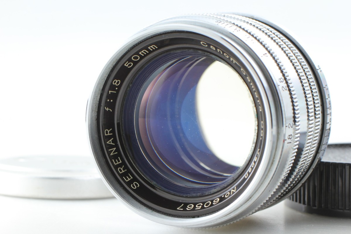 Near MINT* Canon Serenar 50mm F1.8 LTM Lens L39 Leica Screw