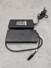 Dell WD19TB Thunderbolt 3 Docking Station USB-C W/ 240W AC Adapter Black