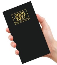 2026-2027 Pocket Calendar for Purse, Two-Year Monthly Planner from Jan 2026 t...