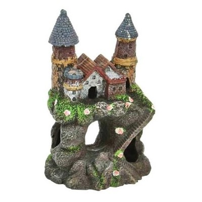 Age-of-Magic Enchanted Castle Aquarium Decoration   Safe for Small Classic