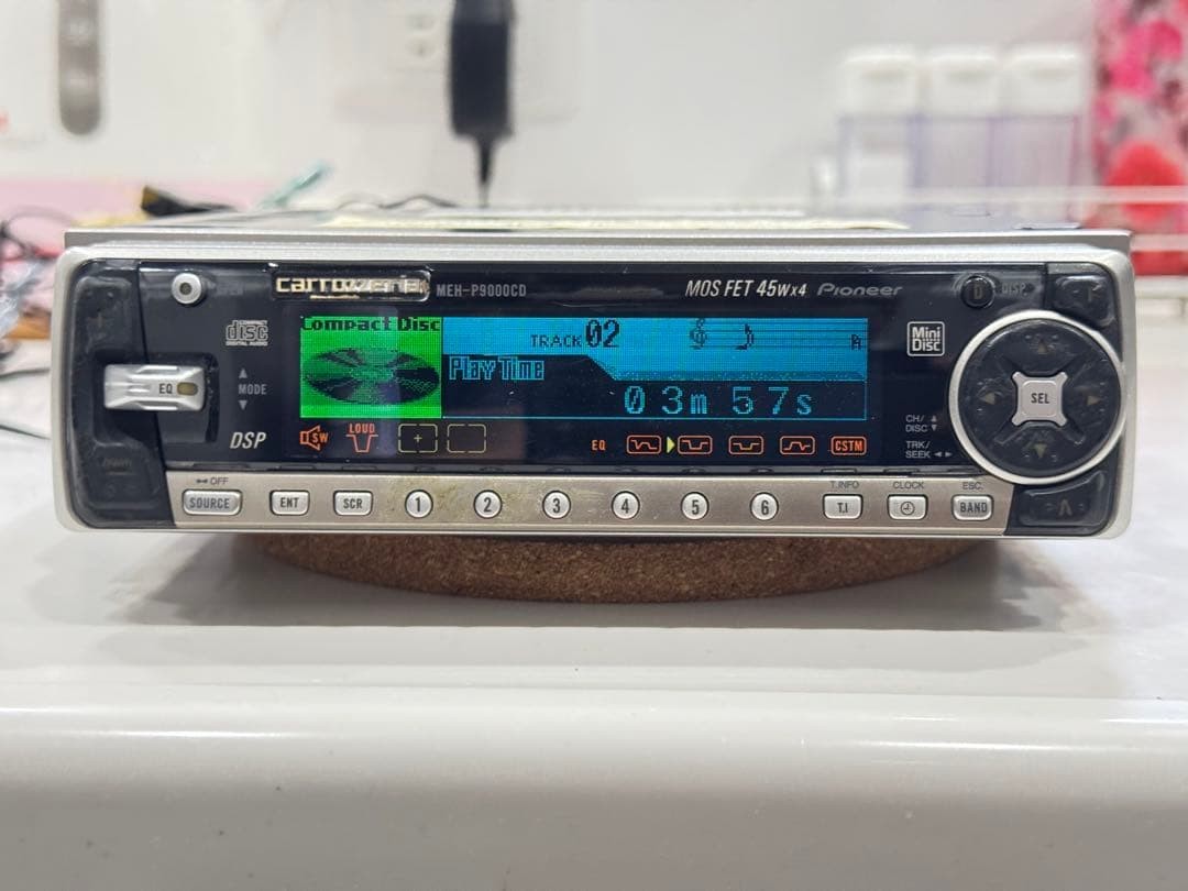 Pioneer Carrozzeria MEH-P9000CD Car Audio CD MD Player Bluetooth