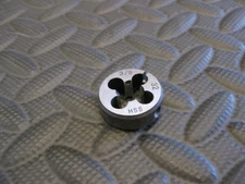 3/8-32 NEF Round Split Adjustable Thread Die 1" HSS Japan