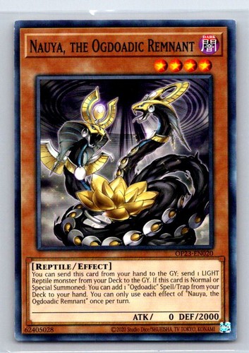 Nauya, the Ogdoadic Remnant OP23-EN020 YuGiOh OTS Tournament Pack 23 card