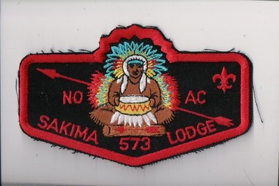 Lodge 573 Sakima OA flap (W) NOAC