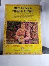 HOT LICKS & FIDDLE TUNES for the Bluegrass Banjo Player - Bill Knopf 1976 VG B4
