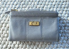 Fossil Ella Multifunction Bi-Fold Wallet Grey 5.5 x 3.5