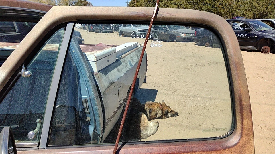 1978-1993 Dodge Ram W150 Driver porta janela frontal esquerda vidro fabricante de equipamento original 4160617 - Imagem 4 de 4