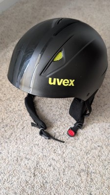Uvex Eco Ski Helmet (Size: 55-58 cm, 20 Black Yellow)