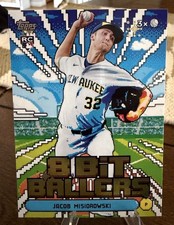 2026 Topps Series 1 Celebration Jacob Misiorowski RC 8 Bit Ballers #8B-5 Brewers