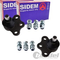 2X Sidem Traggelenke AußEn Vorne Unten Passend FÜR Opel Combo Corsa Tigra
