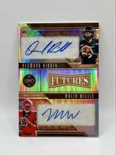 2022 Panini Legacy - Futures Ink Combos Desmond Ridder, Malik Willis #FIC-QU /20