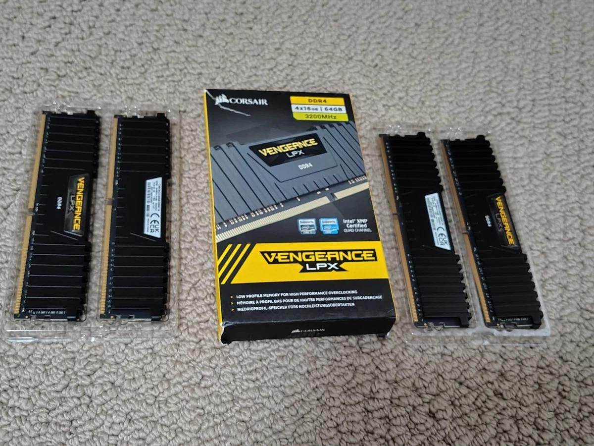 Corsair PC4-25600 (DDR4-3200) Bus Speed Computer RAM 16 GB