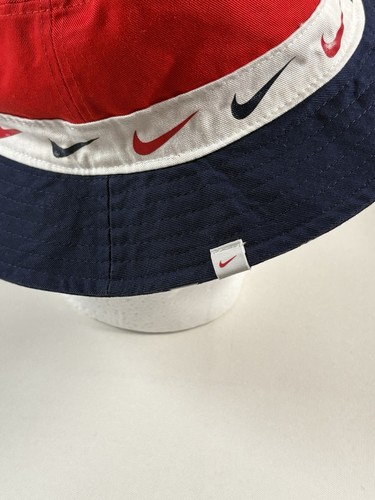 Nike American Flag Reversible Red/White/Blue Americana Bucket Hat Fishing Beach - Picture 6 of 14
