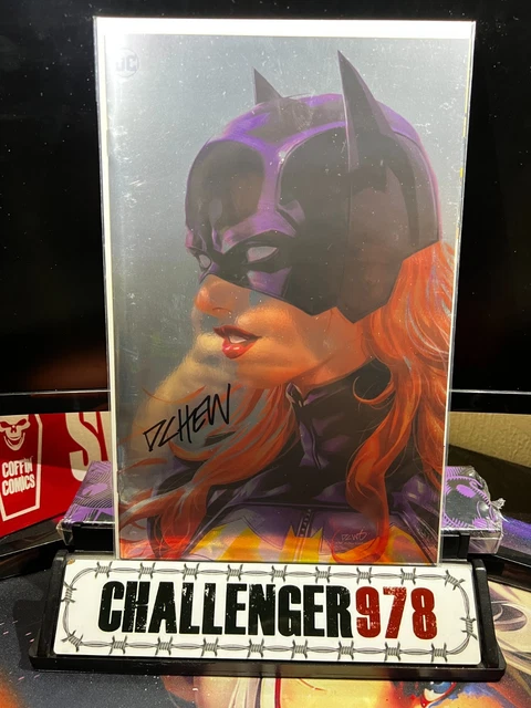 BATGIRL #23 Derrick Chew SIGNED FOIL VIRGIN w/ COA