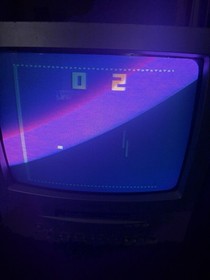 Coleco Telstar Colormatic With Box Retro Video Game TESTED WORKING CIB