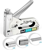 Tacker MöBelbau Kabelbefestigung Werkzeugtacker 3-In-1 Handtacker 3000 Klammern