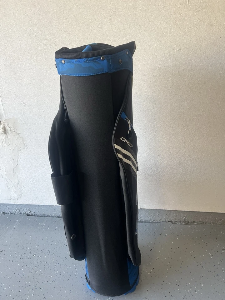 NEW Callaway ORG 7 Cart Bag - Black/ Blue Camo - Open Box (Completely Brand New) - Image 4 of 4