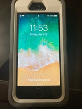 Apple iPhone SE 32GB - Gold Unlocked A1662 CDMA  GSM , otterbox case free