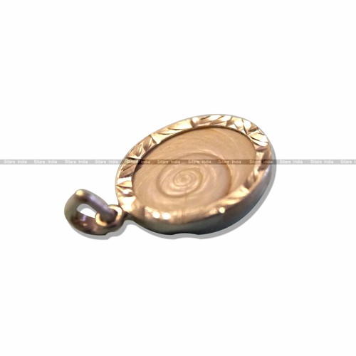 Colgante de plata de chakra natural de goma - Imagen 5 de 9