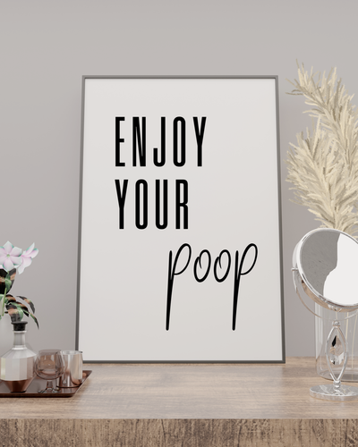 BATHROOM PRINTS QUALITY WALL ART PICTURE Bold Minimalist Funny Toilet Home Print - Picture 26 of 56
