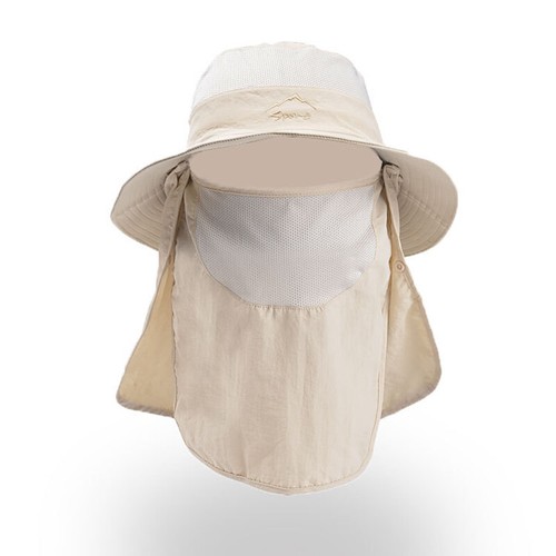 Sommer Außen Schnell Trocknend Sonnenschutz Kappe Fischer Hut UV Schutz Sonne 〒 - Bild 12 von 21