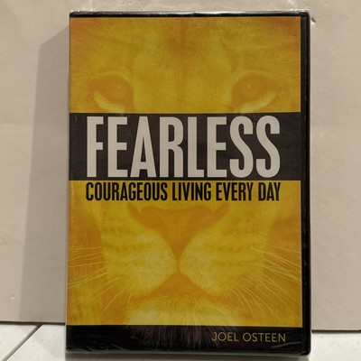 Fearless - Courageous Living Every Day (CD/DVD) Joel Osteen - NEW Ships Fast