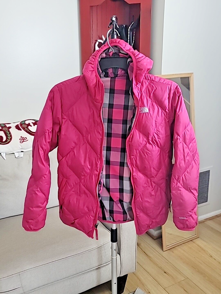 2018's North Face Girls XL Size 18 - Reversible 550 Down Fill