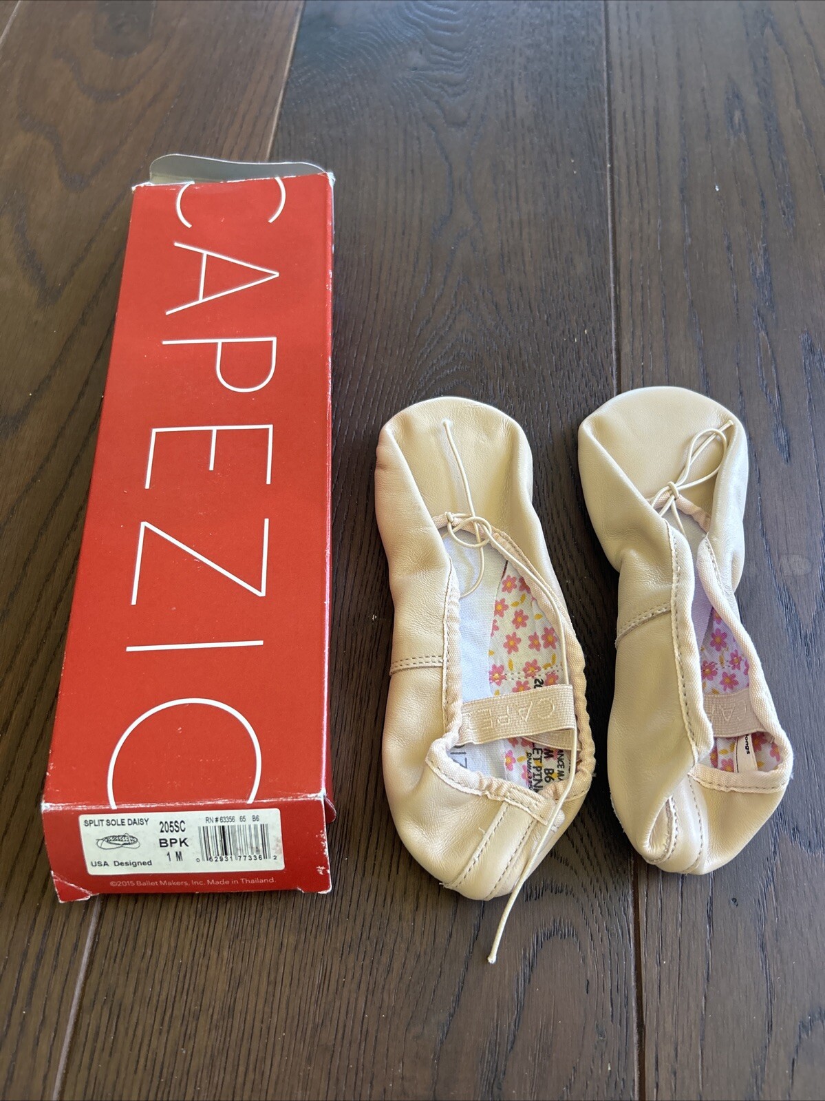 SAOLA Pantofole da ballo Capezio pennino bambina rosa danza suola spaccata margherita 1M