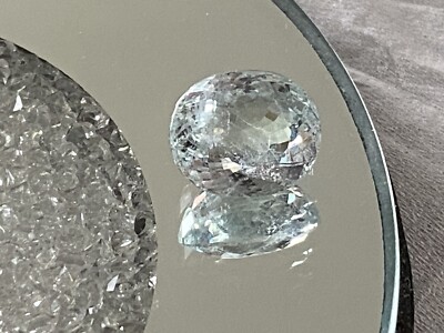 Big! 6.73ct Aquamarine Natural Gemstone.