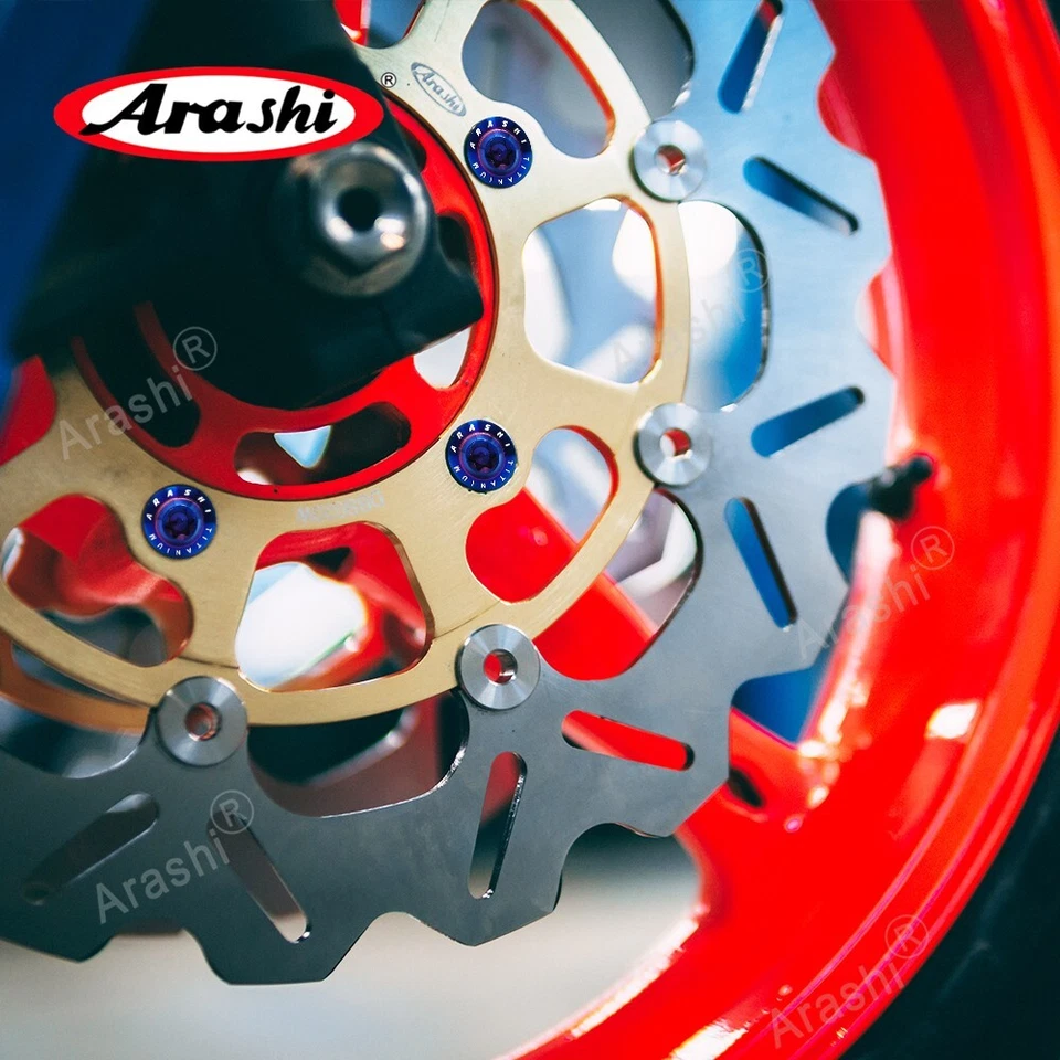 Disco de freno delantero + pernos de montaje para Aprilia SL 1000 FALCO 2000 - 2004 2001 Foto 3 de 4