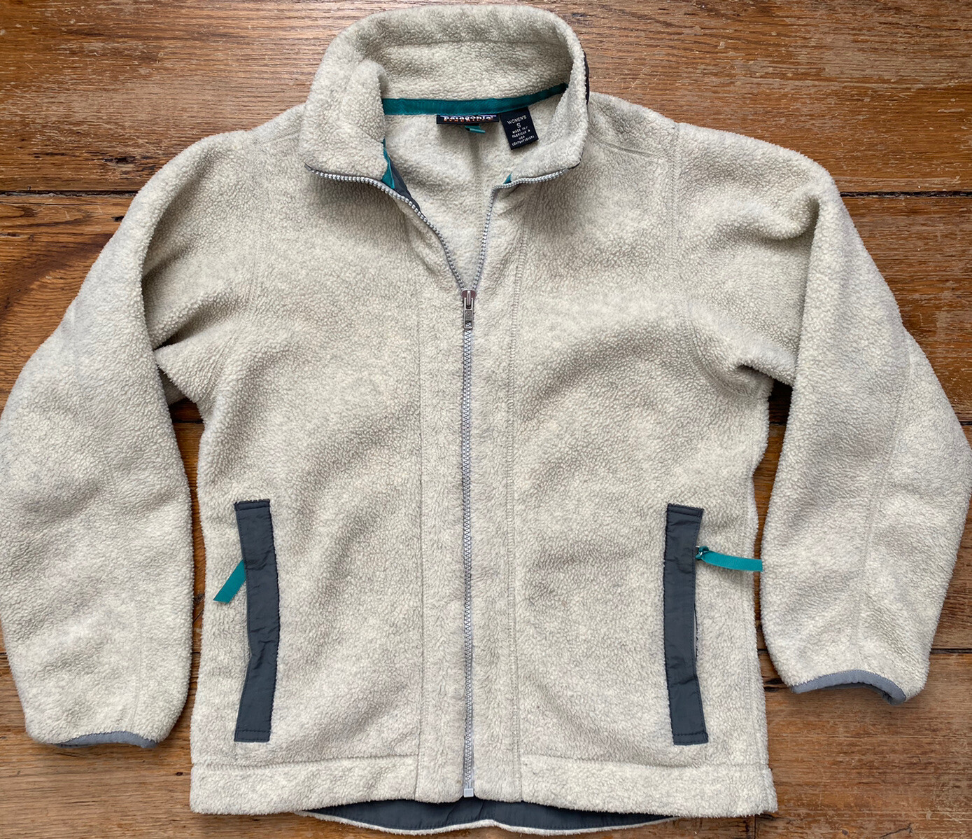 Synchilla Fleece Jacket Size S Oatmeal 