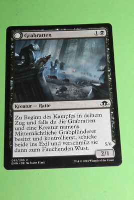 Magic MTG Playset 4x EMN 091 Grabratten 