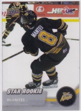 2021-22 CHL Hockey Quinn Mantei Star Rookie Acetate