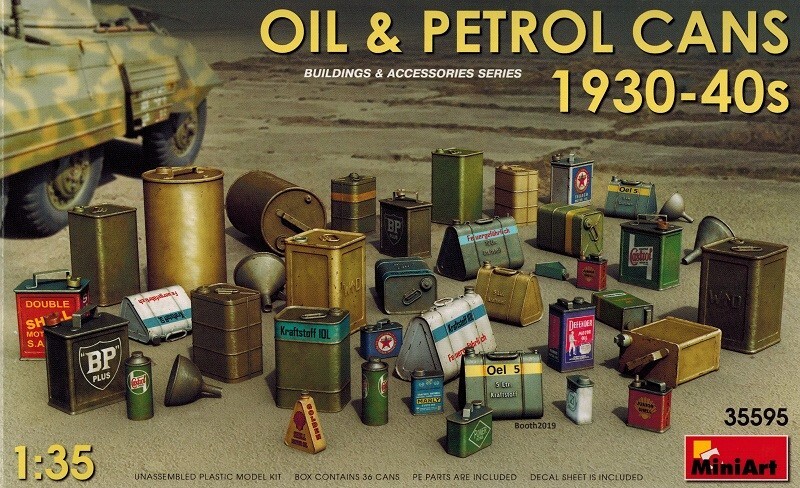 MiniArt 35595 Öl- und Benzinkanister 1930 - 1940er Jahre - 1:35 - Bild 2