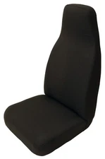 HIGHBACK BLACK CLOTH DRIVERS TRUCK SEAT,STEPVAN,GRUMMAN,UTILIMASTER