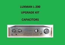 Stereo Amplifier LUXMAN L-200 Repair KIT - all capacitors