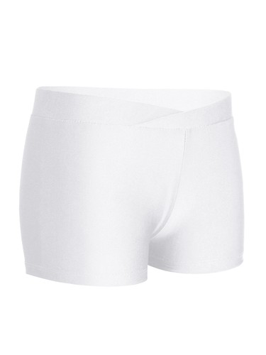 Kids Girls Boy-Cut Yoga Dance Shorts Gymnastics Sports Booty Bottoms Hot Pants - Picture 48 of 91